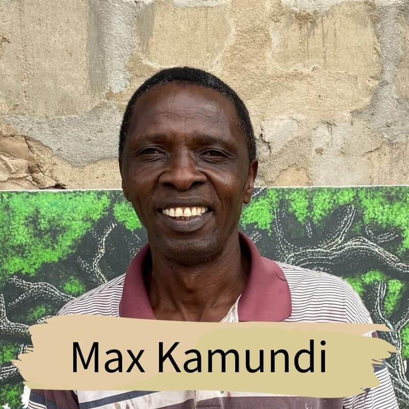 坦尚尼亞畫家 Max Kamundi的照片