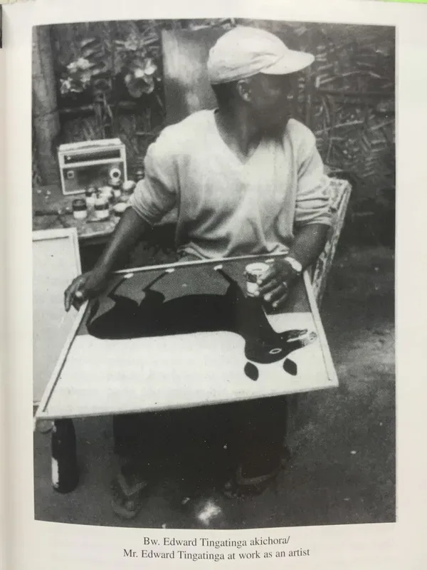 Tinga Tinga藝術創始人Edward Saidi Tingatinga